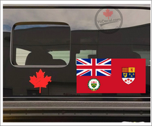 'Canadian Red Ensign Flag of the Governor General 1959-1965' Premium Vinyl Decal Sticker