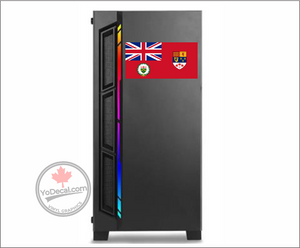 'Canadian Red Ensign Flag of the Governor General 1959-1965' Premium Vinyl Decal Sticker