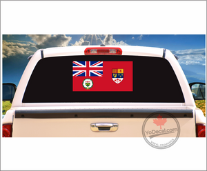 'Canadian Red Ensign Flag of the Governor General 1959-1965' Premium Vinyl Decal Sticker
