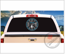 'Altimeter Flight Instrument' Premium Vinyl Decal Sticker