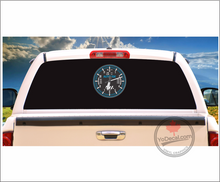 'Altimeter Flight Instrument' Premium Vinyl Decal Sticker