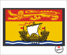 'New Brunswick Flag' Premium Vinyl Decal