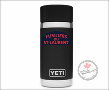 Les Fusiliers du Saint-Laurent WWII Shoulder Flash Vinyl Decal / Sticker