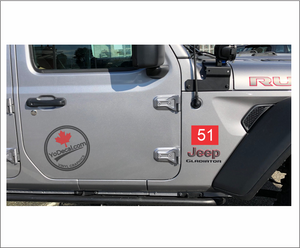 'Governor General's Foot Guard (GGFG) Unit/Div Sign 51' Premium Vinyl Decal / Sticker