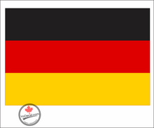 German Luftwaffe Modern Fin Flash Premium Vinyl Decal Sticker