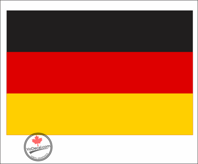German Luftwaffe Modern Fin Flash Premium Vinyl Decal Sticker
