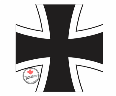 German Luftwaffe Modern Roundel Premium Vinyl Decal Sticker