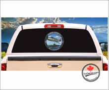 Grumman Avenger & HMCS Magnificent CWHM Vinyl Decal Sticker