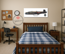 Custom RCAF Handley Page Halifax Bomber Print