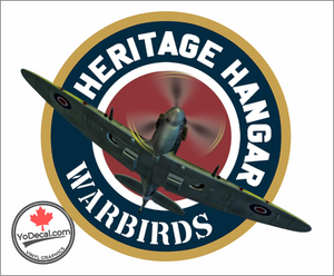 'MSFS 2020 Vintage Warbirds - Heritage Hanger Warbirds' Premium Vinyl Decal / Sticker