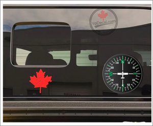 'Heading Indicator Flight Instrument' Premium Vinyl Decal Sticker