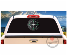 'Heading Indicator Flight Instrument' Premium Vinyl Decal Sticker