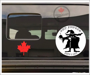 'IED-EOD Tech Guy Fawkes' Premium Vinyl Decal / Sticker