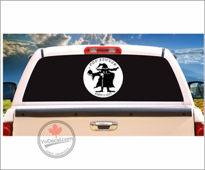 'IED-EOD Tech Guy Fawkes' Premium Vinyl Decal / Sticker