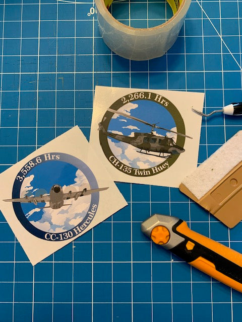 'Customized Aviation Full Colour' Vinyl Decal Sticker – YoDecal.com