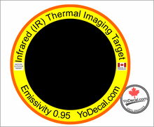 Infrared (IR) Thermal Imaging 0.95 Emissivity Targets