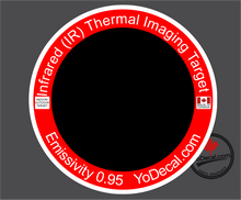 Infrared (IR) Thermal Imaging 0.95 Emissivity Targets