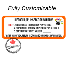 Infrared (IR) Window Info Labels