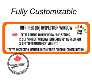 Infrared (IR) Window Info Labels