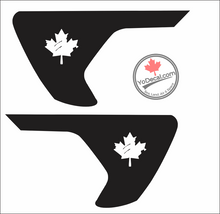 'Distressed Maple Leaf- Jeep JL/JT Fenders (Pair)' Vinyl Decal