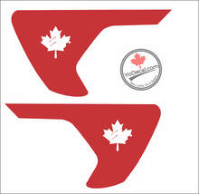 'Distressed Maple Leaf- Jeep JL/JT Fenders (Pair)' Vinyl Decal