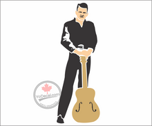 'Johnny Cash' Premium Vinyl Decal / Sticker (Copy)