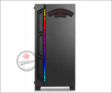 'King's Own Rifles of Canada' WWII Shoulder Flash' Premium Vinyl Decal / Sticker