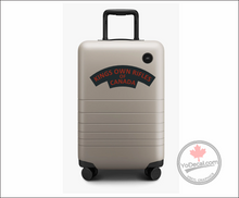 'King's Own Rifles of Canada' WWII Shoulder Flash' Premium Vinyl Decal / Sticker