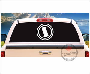 'Luscombe Aircraft Corp Logo Double Ring' Premium Vinyl Decal