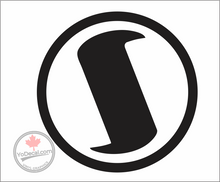 'Luscombe Aircraft Corp Logo Single Ring' Premium Vinyl Decal