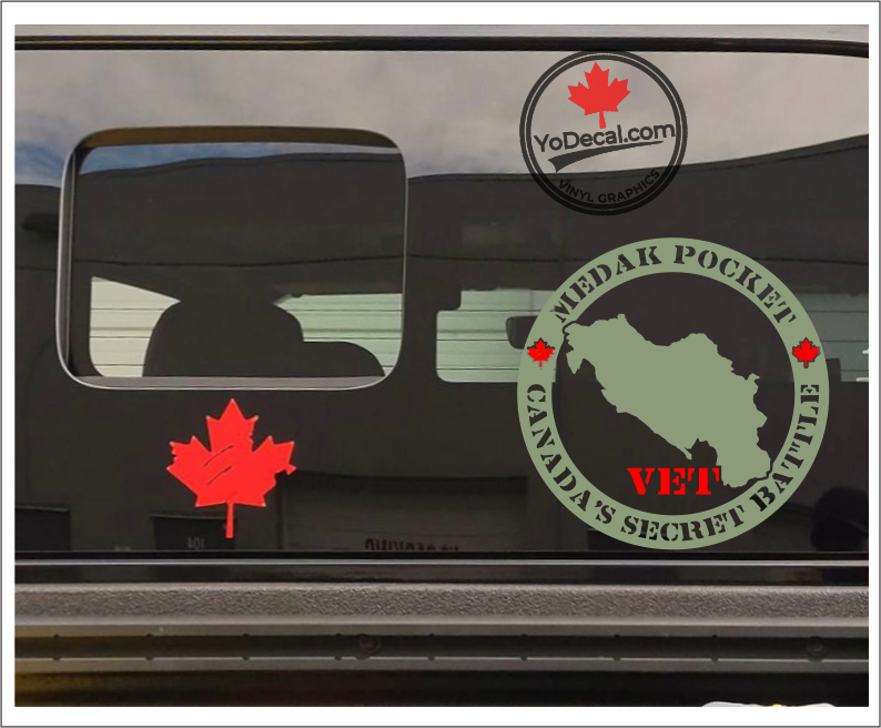 'Medak Pocket Canada's Secret Battle' Premium Vinyl Decal / Sticker ...