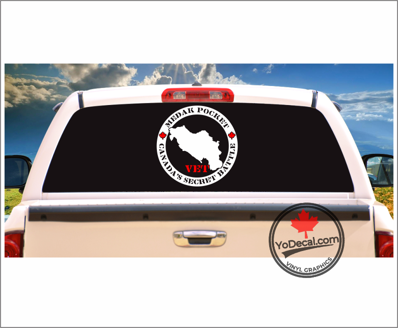 'Medak Pocket Canada's Secret Battle' Premium Vinyl Decal / Sticker ...