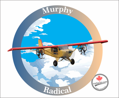 'Murphy Radical Full Colour' Premium Vinyl Decal