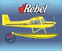 'Murphy Rebel Maple Leaf Logo' Premium Vinyl Decal Sticker