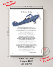 "My Mother, My Sky" Canvas Poster