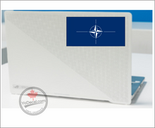 'NATO (North Atlantic Treaty Organization) Flag' Premium Vinyl Decal Sticker