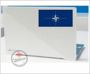 'NATO (North Atlantic Treaty Organization) Flag' Premium Vinyl Decal Sticker