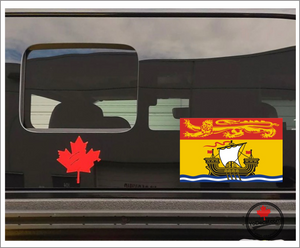 'New Brunswick Flag' Premium Vinyl Decal