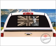 'Nice Luftwaffe You've Got There (Hugh Dowding & Spitfire)' Premium Vinyl Decal / Sticker