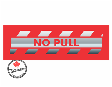 'No Pull Hash Lines' Premium Vinyl Decal