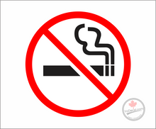 'No Smoking Sign' Premium Vinyl Decal / Sticker