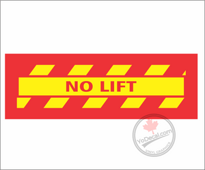 'No Lift Hash Lines' Premium Vinyl Decal