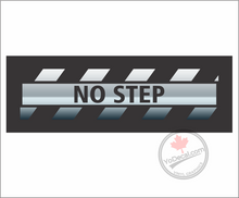 'No Step Hash Lines' Premium Vinyl Decal