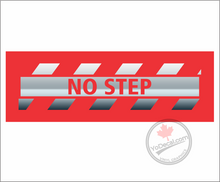 'No Step Hash Lines' Premium Vinyl Decal