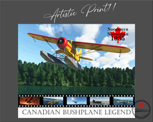 'Canadian Bushplane Legend - Noorduyn Norseman (ARTISTIC PRINT)' Premium Wall Art