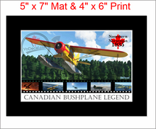 'Norseman Canadian Bushplane Legend (Mounted ARTISTIC PRINT)' Premium Wall Art