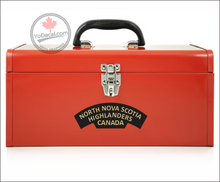 'North Nova Scotia Highlanders' WWII Shoulder Flash Premium Vinyl Decal / Sticker