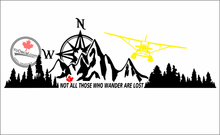 'Not All Those Who Wander Are Lost - Norseman' Premium Vinyl Decal