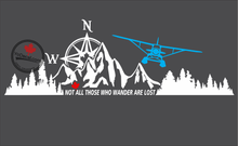 'Not All Those Who Wander Are Lost - Norseman' Premium Vinyl Decal