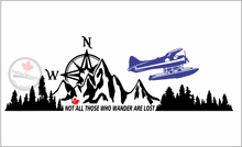 'Not All Those Who Wander Are Lost - Beaver' Premium Vinyl Decal